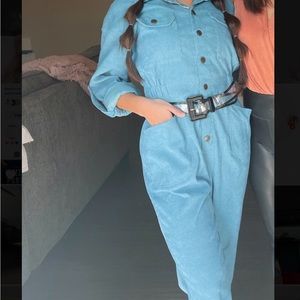 Blue Jumpsuit